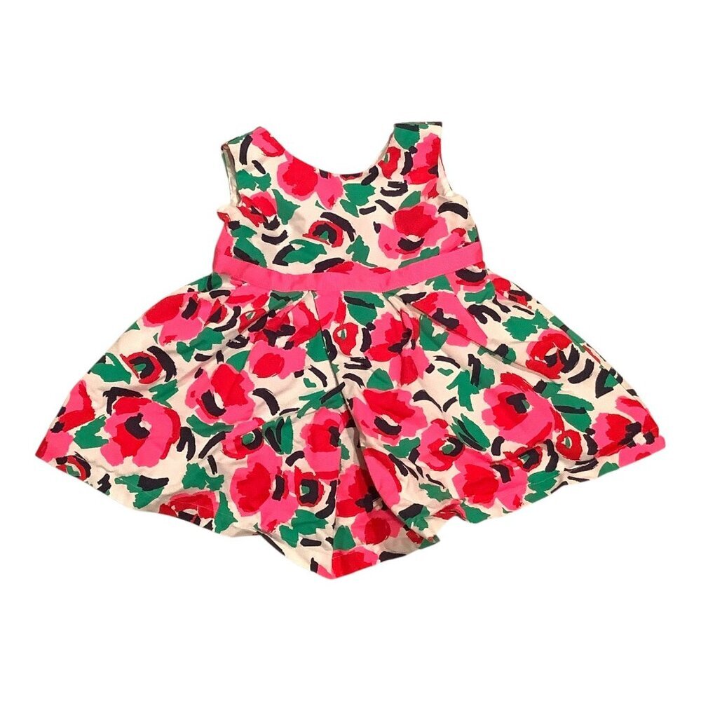 Floral Sleeveless Baby Girl Dress‎ 18-24M By 1989 Place